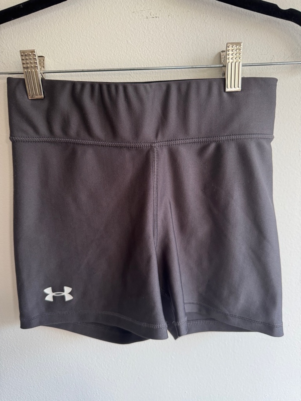 Under Armour Women's Dark Gray Performance Bike Shorts